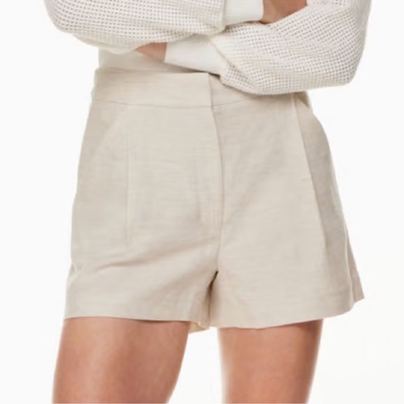 Aritzia Wilfred Fable Linen 3” Short - Picture 2 of 6